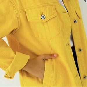 Denim and Company yellow jacket